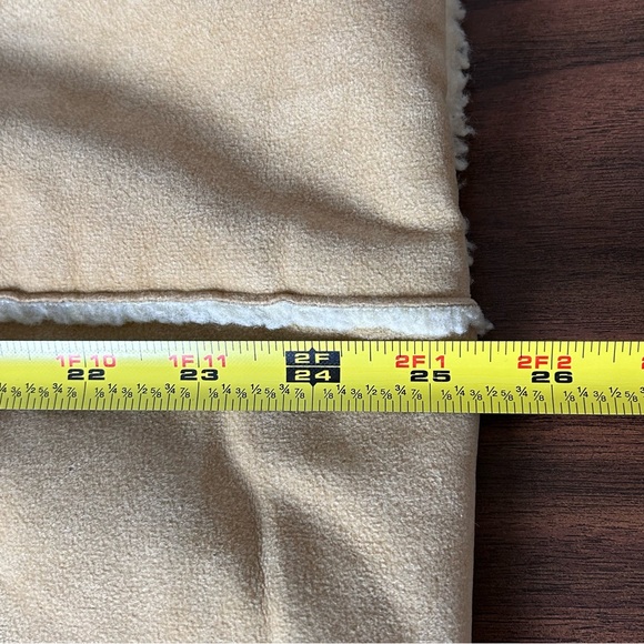 Set of 2 River Road large pillow covers faux suede and Sherpa double sided 25” - Picture 4 of 16